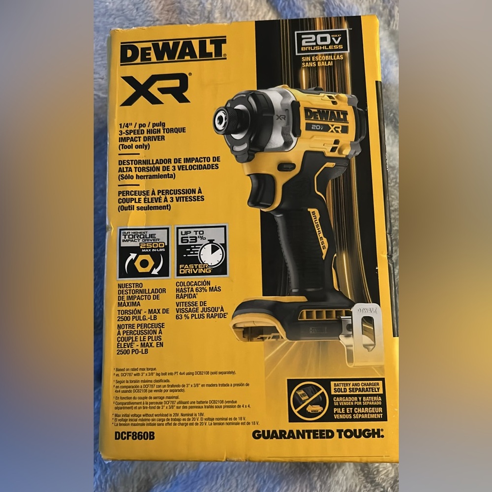 DeWalt XR 20V Max Impact Driver